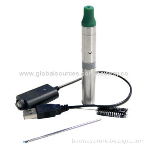 Electronic Cigarette/Dry Herb Vaporizer Pen with 350mAh eGo Battery, Mini Ago Atoms, Cheap